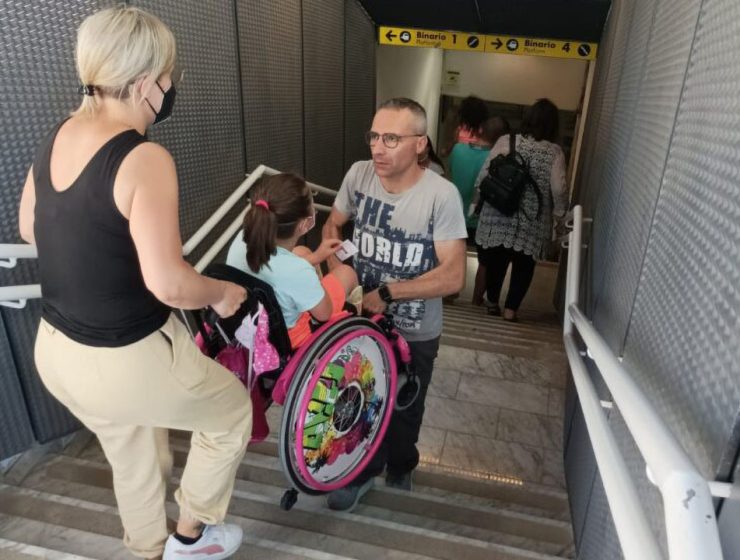 Binari interdetti ai disabili