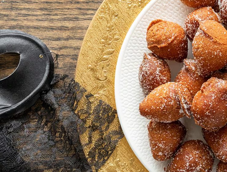 castagnole abruzzesi di carnevale dolce tradizionale fritto