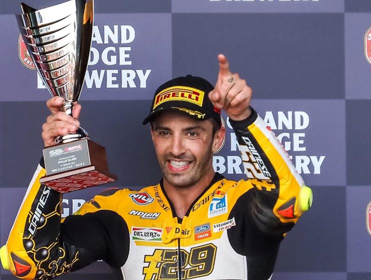Iannone ritorna sul podio SBK