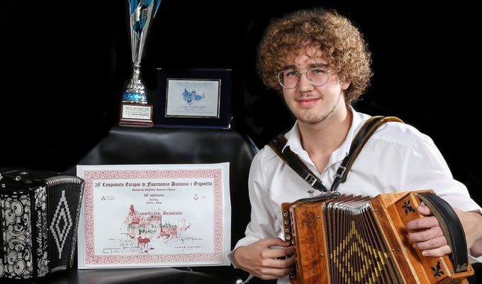 Il Campione Europeo di Organetto 2024