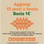 Aggiungi 10 Posti a Tavola: Basta 1 euro