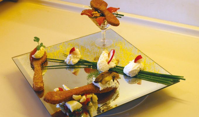 Cucchiai Finger Food Commestibili
