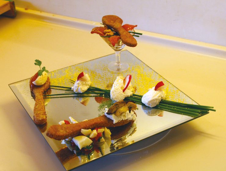 Cucchiai Finger Food Commestibili
