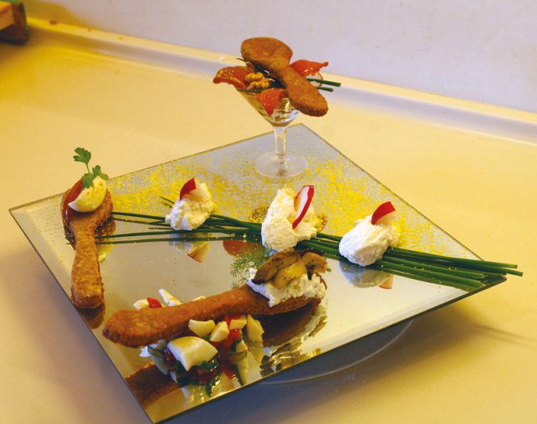 Cucchiai Finger Food Commestibili