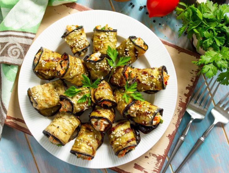 Melanzane Gratinate a Beccaficu
