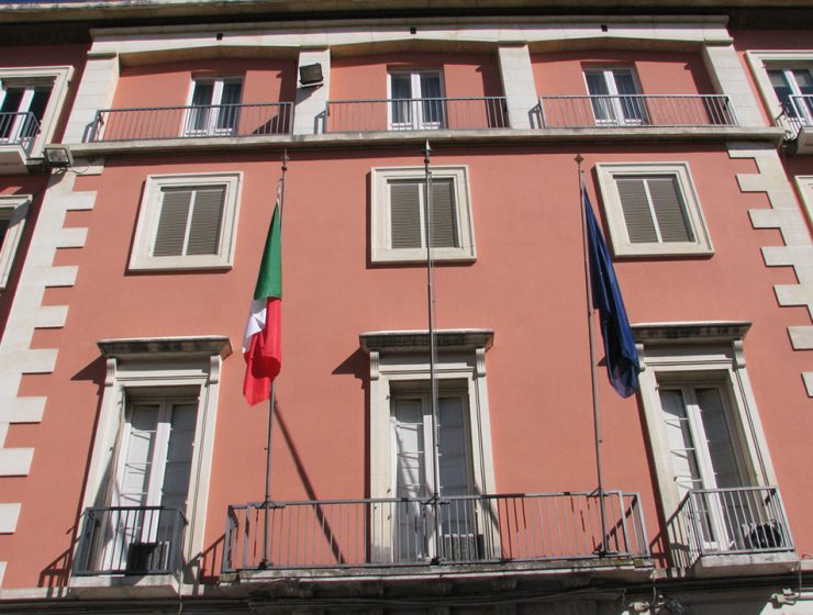 Ricostruzione della Prefettura di Teramo
