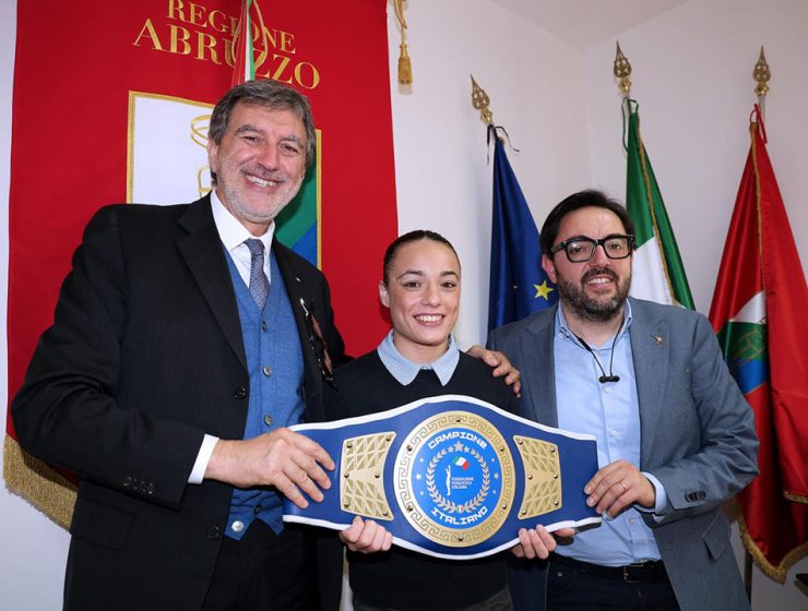 La campionessa Jasmine Di Felice