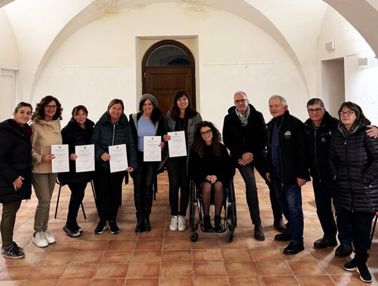 Consegna degli Attestati del Corso LIS