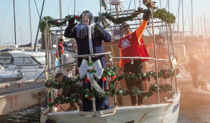 La Befana è arrivata dal mare a Pescara