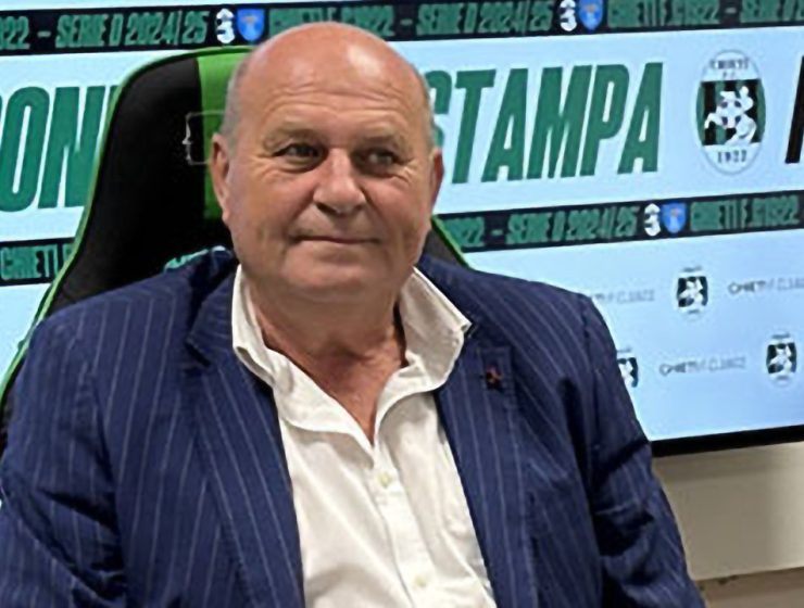 Il presidente Gianni Di Labio