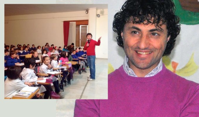 Giuseppe Bordi alla scuola Bosco