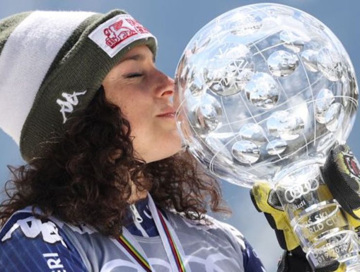 La sciatrice italiana Federica Brignone