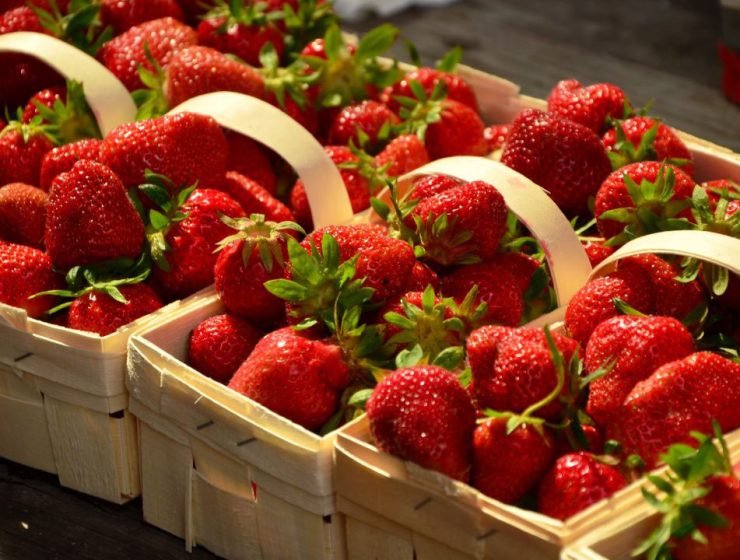 Frutti primaverili: le Fragole