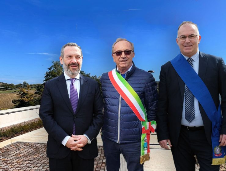 Inaugurazione del percorso pedonale a Manoppello