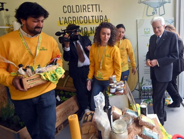 Mattarella con i Giovani Agricoltori Abruzzesi