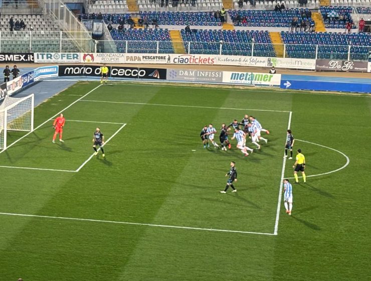Pescara-Spal: pari all’Adriatico