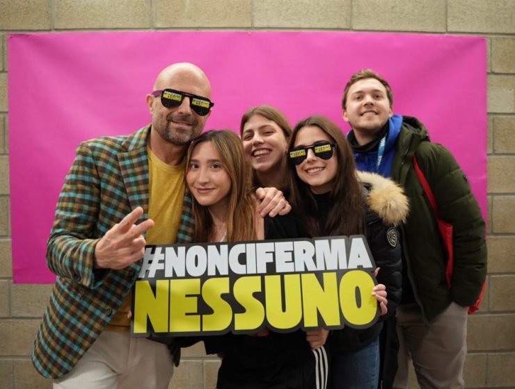 Tour motivazionale Luca Abete alla d’Annunzio di Pescara