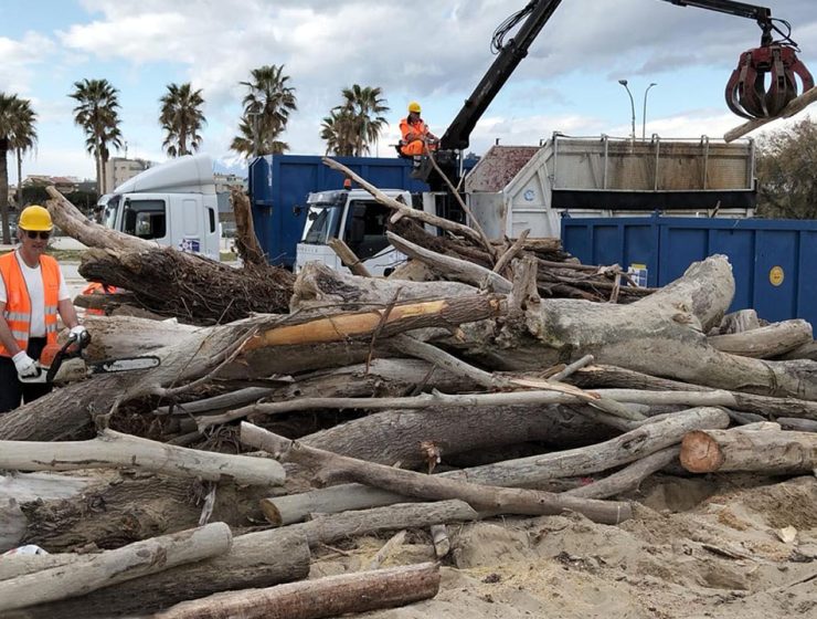 Rimozione Detriti Spiaggia Pescara