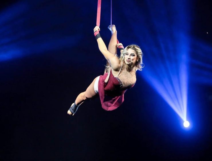 Debutto sorelle Curci al Circo Orfei