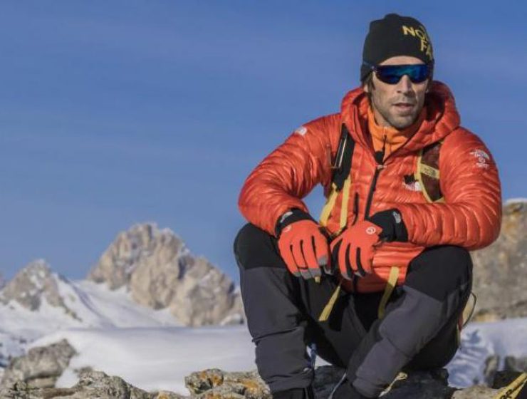 Hervé Barmasse sul Gran Sasso