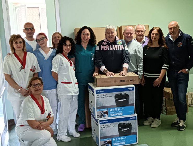 Donazione strumentazione sanitaria Abruzzo