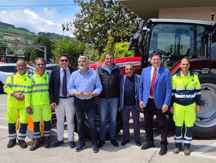 Nuovo trattore in Provincia