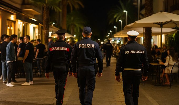 Sicurezza movida Pescara 2025