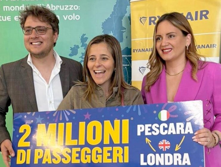 Volo Pescara Londra Ryanair