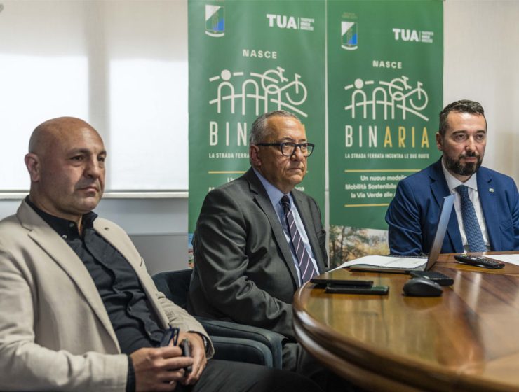 Binaria pista ciclabile Abruzzo