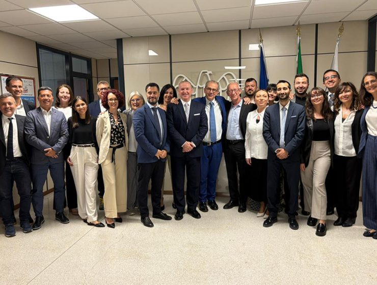 Maurizio Tarquini in visita