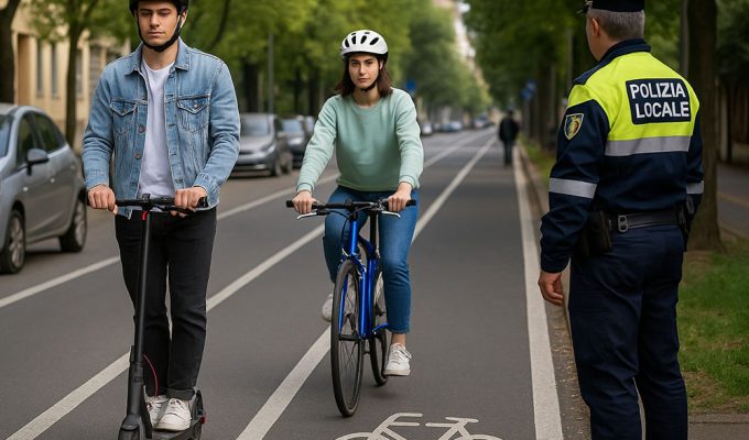 Guida Sicura Monopattini e bici