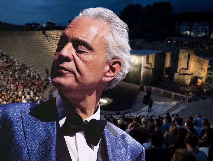 Andrea Bocelli a Pompei