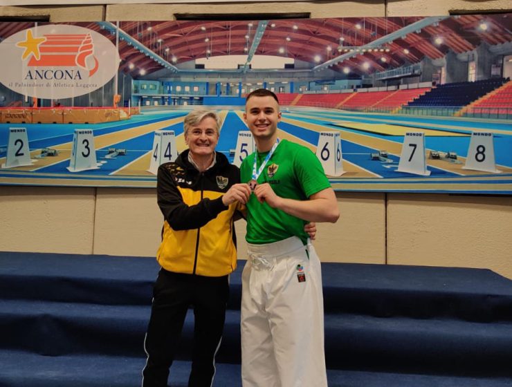 Federico Arnone bronzo Karate