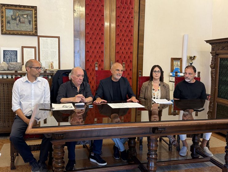 Conferenza stampa per la Gestione del Gas