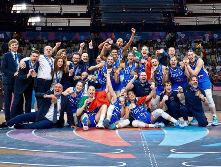 Bronzo Italbasket femminile 2025