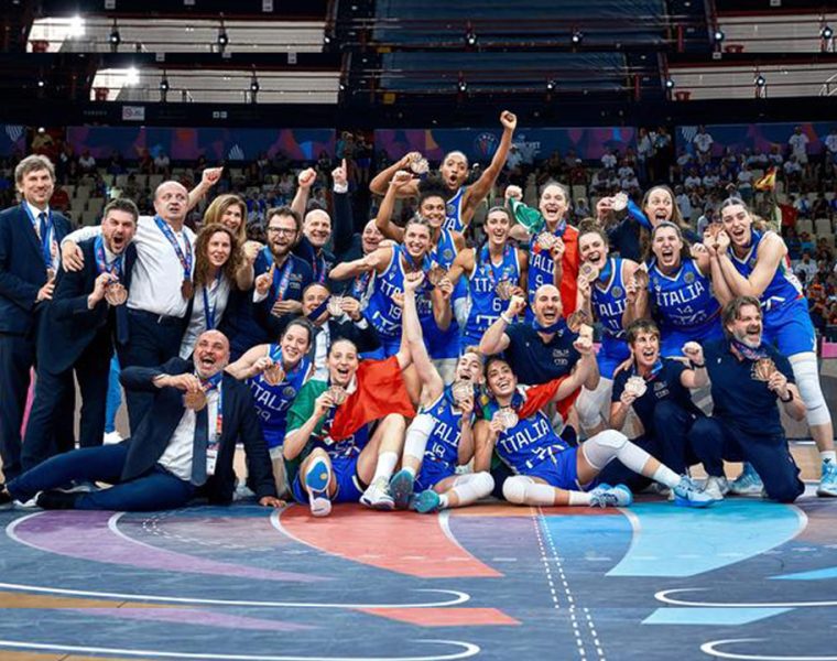 Bronzo Italbasket femminile 2025