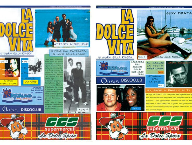Copertine cult La Dolce Vita: Anconitano, Alfieri e la Piersanti