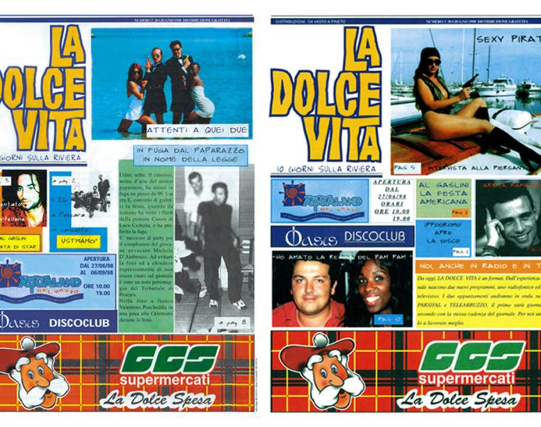 Copertine cult La Dolce Vita: Anconitano, Alfieri e la Piersanti