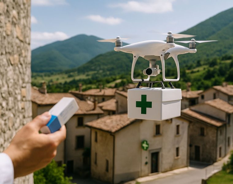 Consegna di Farmaci tramite Droni