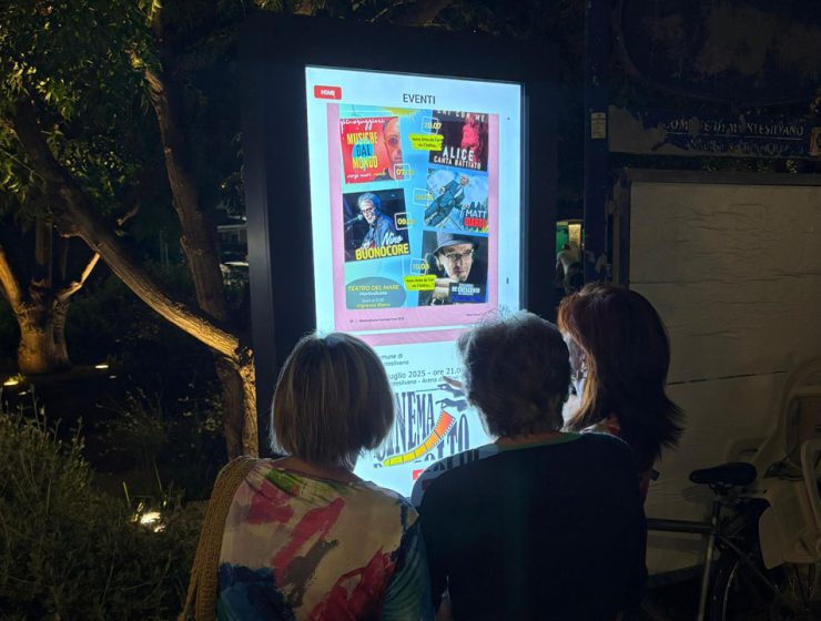 Montesilvano touch screen interattivi
