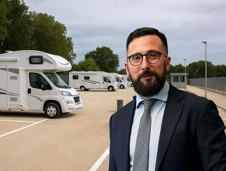 Nuova area camper