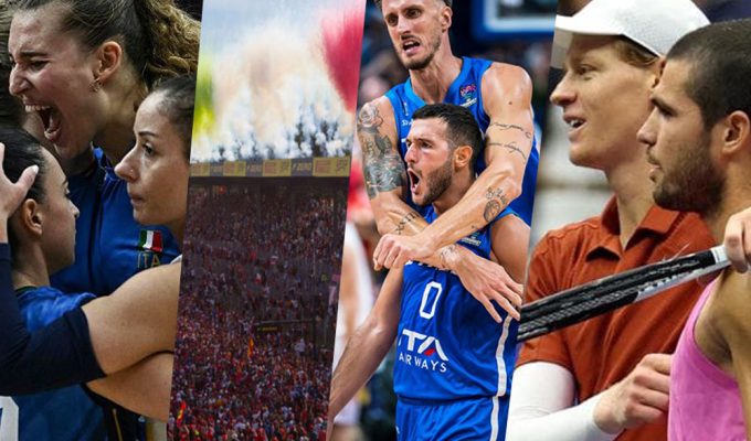 Italia si distingue nello sport