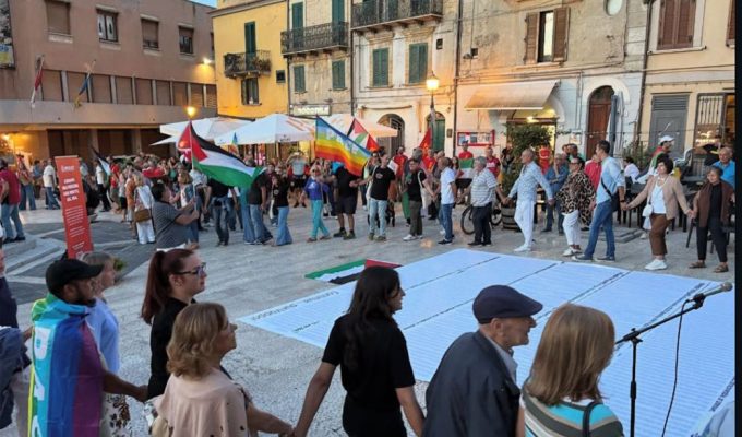 Manifestazione Gaza Vasto 2025