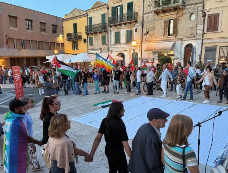 Manifestazione Gaza Vasto 2025