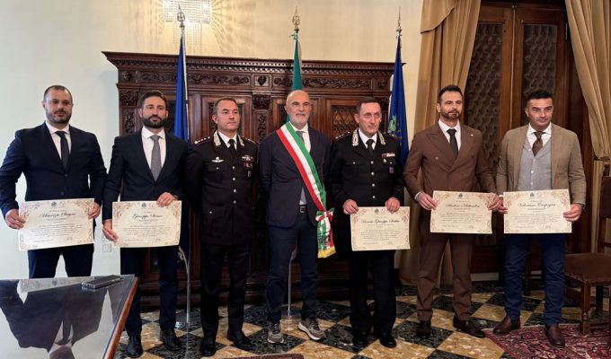 Comune di Pescara premia i Carabinieri