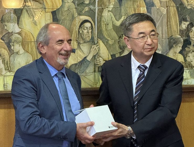 La delegazione cinese della NAEA