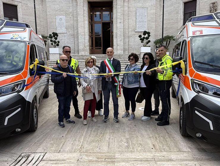 Nuove ambulanze della Life Pescara