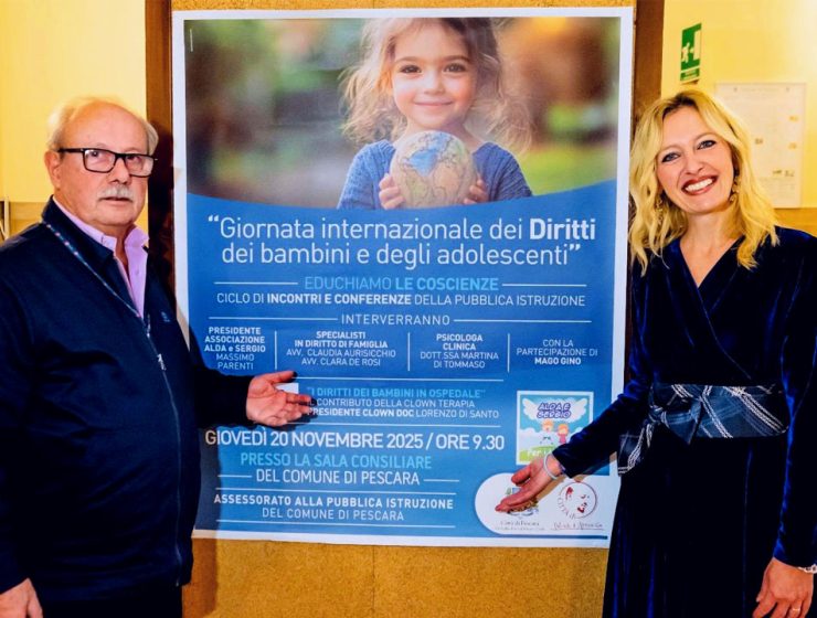 “Giornata dell’Infanzia a Pescara: bambini in Comune per la rassegna Educhiamo le Coscienze”