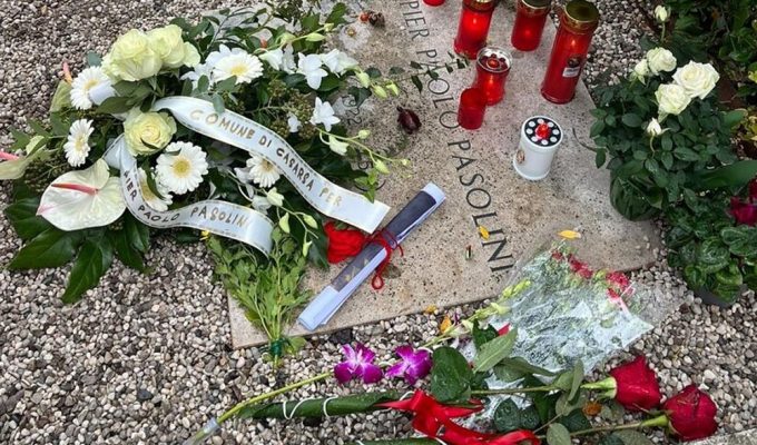 Orazione funebre Pasolini