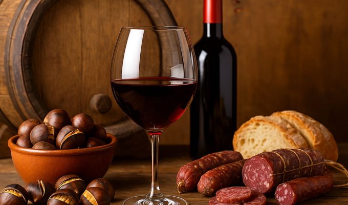 San Martino e vino novello